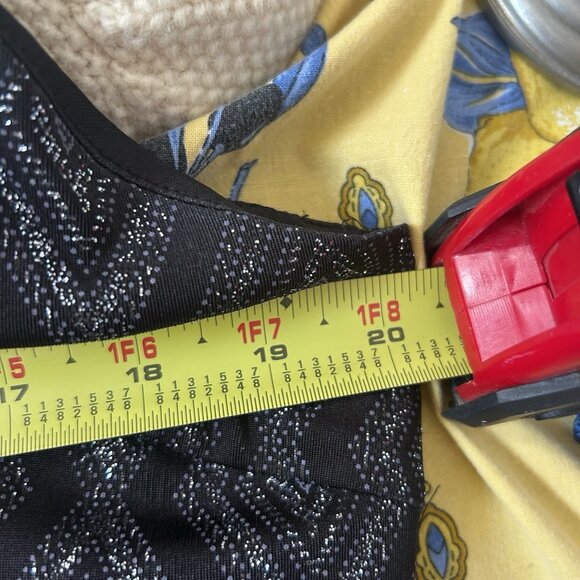 ENFOCUS Studio maxi formal dress size 14 halter Goth Dark Romantic Whimsigoth - Picture 10 of 13